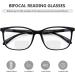 Eyekepper 5-Pack Bifocal Reading Glasses for Women - Large Frame +1.00 - Stylish Bi-Focal Readers in 5 Mix Colors - Buy Online on GoSupps.com