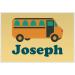 Personalized School Bus Laminated Placemat - Custom Name or Text Option - Buy Online on GoSupps.com