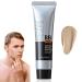 Mens BB Cream Foundation Face Tinted Moisturiser Mens Concealer Colour Correcting Cream for Cover Blemishes BB Cream Light with SPF15+ Even Skin Tone Face Cream Skin Tint Foundation Tinted Sunscreen