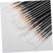 MUSISALY 100pcs Cosmetics Brush Fine Eyeliner Brush Small Eyeliner Brush Lip Makeup Brushes Orange - Buy Online on GoSupps.com