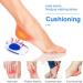 Acwoo Heel Spur Inserts - Soft Gel Insoles for Men & Women | Heel Cushion & Orthopedic Heel Pillow for Achilles Tendon Support (Size 35-39) - Buy Online on GoSupps.com