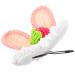 Holibanna Handmade Crochet Hair Accessories Bunny Ear Hair Clip Woolen Knitting Hair Clip Girls Hair Accessory Woolen Knitting Hair Clamp Barrettes Bunny Rabbit Ears Theme Hair Clips