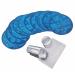 Nail Stamping Kit Nail Stencils Manicure Stamp Plate Tool Nail Transparent Printing Templates