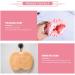 Shower Foot & Back Scrub | Non-Slip Suction Cup Massage Pad & Brush - Peel Dead Skin Clean Bathroom - Orange - Buy Online on GoSupps.com