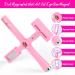 Upgraded 5-in-1 Cat Eye Gel Nail Polish Magnet Wand | Multi-Function 3D Nail Design Tool for Salon & Home - Pink - Buy Online on GoSupps.com