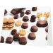 Cookies Food Chocolate Chip Biscuits Pearl Paper Greeting Card - Double-Sided Pearl Effect with Suitable for Various Occasions Cookies Food Chocolate Chip Biscuits One Size - Buy Online on GoSupps.com