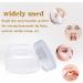 YHSWIN 6pcs 30ml Matte Glass Cosmetic Containers - Empty Cream Jars with Silver Lid for Cream & Essential Oils - Ideal for Travel & Storage - Buy Online on GoSupps.com
