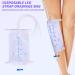 1000ml Urine Leg Bags - 3 Pieces Collecting & Drainage Bags with Straps Valves & T-Drain for Safe Catheter Use - Buy Online on GoSupps.com
