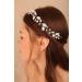 Deniferymakeup Leaf Bride Wedding Hair Vine Pearl Headpiece Bridal Headband Wedding Hair Accessory for Women and Girls (Silver) - Buy Online on GoSupps.com