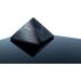 Heka Naturals 5cm Polished Shungite Pyramid | Black Stone Crystal for Home/Office Decor - Chakra Healing Crystals Meditation - Buy Online on GoSupps.com