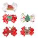 Minkissy 5pcs Christmas Hair Clips - Sequin Santa Hat & Moose Barrettes | Perfect Holiday Hair Accessories & Gifts - Buy Online on GoSupps.com