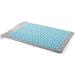 Acupressure Mat for Relaxation & Stress Relief - 68x42x2 cm - Portable with Carrying Bag - Grey Background - Buy Online on GoSupps.com