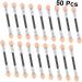 WOONEKY 50pcs Eyeshadow Applicator Tipped Oval Makeup Tool Eyeliner Eyeshadow Brush Sponge Pink - Buy Online on GoSupps.com