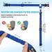 Buy Slowton 2-in-1 Dog Car Seat Belt | Adjustable & Reflective Headrest Retention | Universal Buckle | G.Hellblau - 2PCS - Buy Online on GoSupps.com