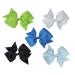 20-Piece Girls' Hair Clip Set - Soft Satin Ribbon and Metal Construction - Assorted Colors - Buy Online on GoSupps.com