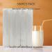 FOREVERIE 500 Counts Plastic Clear Disposable Straws Individually Wrapped Soft Thin Bendy Stretchable Regular 0.24 Inch Diameter 8.27 Inch Length - Buy Online on GoSupps.com