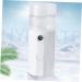 SOESFOUFU 1pc Hydrating Instrument Facial Mister Face Steamer Cool Mist Sprayer Mini Mister Electric Abs White - Buy Online on GoSupps.com