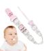 Aizuoni Pacifier Clip & Holder - Universal Anti-Drop Pacifier & Bite Ring Cord | Fits Most Pacifiers - Buy Now! - Buy Online on GoSupps.com