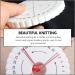 24pcs Beaded Accessories Foam DIY Kumihimo Eva Round Knitting Plates Set - Buy Online on GoSupps.com