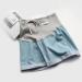 Maternity Denim Shorts for Summer | Elastic & Breathable | Dark Blue | Size M - Buy Online on GoSupps.com