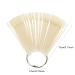 Nail Tip Stick - 100Pcs Fan False Nail Tips for Manicure & Gel Display (White) - International Shipping Available - Buy Online on GoSupps.com