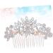 Angoily 1pc Hair Combs Hair Accessory for Women Rhinestone Headpiece Rhinestone Hair Clip Bridal Headpiece Comb Leg Garters for Thigh Accessories Korean Version Bride - Buy Online on GoSupps.com