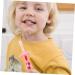 Minkissy 3-Pack Toddler Toothbrush Molar Toy - Pink Silicone Cleaning Brush & Massage Tool - Safe Food-Grade Accessories for Travel - Buy Online on GoSupps.com