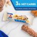 Atkins Caramel Chocolate Nut Roll Snack Bar 1.55 oz 8 Count - Keto Friendly | Pack of 1 - Buy Online on GoSupps.com