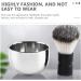 Frcolor Stainless Steel Shaving Bowl for Razor Brush & Foam | Durable Impact Bowl Mug for Men | Perfect Shaving Tool & Accessory - Buy Online on GoSupps.com