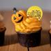 Crethinkaty 10 Pieces Happy Halloween Bat Cupcake Toppers Round Mirror Engraved Acrylic Cake Topper Cupcake Decorations for Halloween Party (Gold) Happy Halloween Bat(Gold) - Buy Online on GoSupps.com