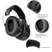 Soundproof Ear Protection Officer - SNR 35 for 110 dB Environments | Compact Black Design - Buy Online on GoSupps.com