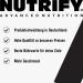  Nutrify NUTRIFY Vegan Protein Powder Salty Caramel 23g of protein vegan protein powder made from rice peas and yeast muscle building and dietetic creamy and soluble  - Buy Online on GoSupps.com
