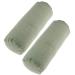 barenx 2 Pieces Breathable Green Neck Roll Shoulder Foot Pillow Orthopedic Sleeping Pillow Cervical Bolsterpine Lumbar Traction Spondylosis Support