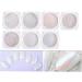 1pc Nail Powder Mirror Effect Powder Holographic Nail Powder Pearl Nail Pigment Nail Art Powder(1g Wine Red) - Buy Online on GoSupps.com