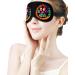 Tie Dye Animal Paw Print Sleep Mask | Adjustable Blindfold for Sleeping | Blocks Light for Night Travel | Men Women - Buy Online on GoSupps.com