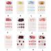 dijiusidy False Nail Fashionable Various Shapes Fingernail Full Coverage Strong Viscosity Adjustable Paster for Manicure Art 2 F741 2 1 count (Pack of 1) - Buy Online on GoSupps.com