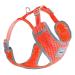 Thinkpet no-pull dog harness leash set breathable chest harness for small medium large dogs adjustable soft running harness safe control padded reflective safety harness orange l (1 Pack)