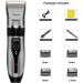 Hair Clippers for Men Hair Cutting Kit Electric Rechargeable Beard Trimmer Cordless Beard Shaver for Pet Dogs Baby Kids with Guide Combs (Black A2) - Buy Online on GoSupps.com