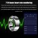 ThyxG Intelligent Portable Health Ring - Fitness & Sleep Tracker with Heart Rate Monitoring Precision Sensor & Multiple Training Modes - Cyan - Buy Online on GoSupps.com