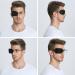 6pcs Large Black Eye Patches for Glasses - Comfortable & Stylish | International Shipping Available - Buy Online on GoSupps.com