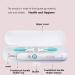 Buy LWSRP Electric Toothbrush Travel Case | Portable 2-Piece Set for Business & Work Travel | Durable & Convenient Oral Care Solution - Buy Online on GoSupps.com