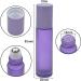 PXYELEC 10PCS Essential Oil Roll-On Bottles | 10ml Purple Glass Perfume Bottles with Aluminum Caps & Stainless Steel Roller Balls for Aromatherapy - Buy Online on GoSupps.com