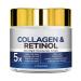 Collagen Retinol Cream Anti-Aging Face Cream Reduce Fine Lines & Wrinkles Daily Moisturizer for Women & Men Lifting & Firming Skin Suitable For All Skin Types