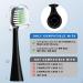 Sonic Replacement Toothbrush Heads for Waterpik Complete Care 9.0 & 5.0 Electric Toothbrush - 10 Count, Soft Bristle, Black - Buy Online on GoSupps.com