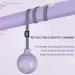 HPILISH Smart Weighted Exercise Hoop with Intelligent Counter for Adults - Portable Adjustable Infinity Hoop for Weight Loss and Abdomen Fitness - Purple - Buy Online on GoSupps.com