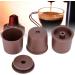 BstXqty 5PCS Coffee Filter Food Plastic Reusable Coffee Capsules Pod Filter Coffee Cups Strainer Suitable for Coffee Accessories Replacement - Buy Online on GoSupps.com