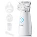 Yuwell inhalation device for children and adults portable inhalator venerbler ideal for travel and at home creates ultra -fine particles that reach the lower airways and the lungs (beige)