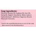 Men's Cool Spring Scrub Soap | 5oz Handmade Castile Bar | Bold Bergamot & Citrus Essential Oil | Natural Gift Soap - Buy Online on GoSupps.com