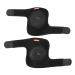 Adjustable Neoprene Elbow Braces for Kids - Breathable Support Pads for Sports Dance & Outdoor Activities - Solid Black - Buy Online on GoSupps.com