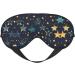 Stars Eastern Stars Print Sleep Eye Mask | Soft Eyeshade for Travel & Naps | Unisex Comfort - Buy Online on GoSupps.com